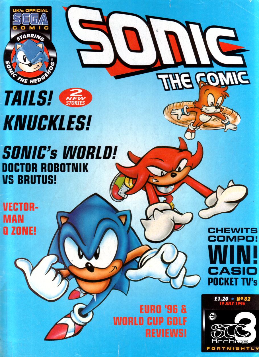 Sonic - The Comic Issue No. 082 Comic cover page